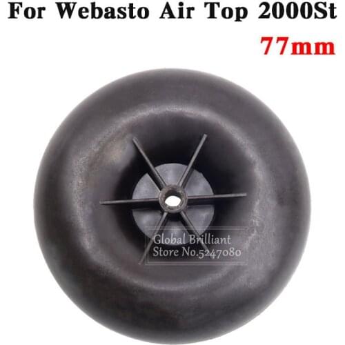 77mm Car Motor Wind Wheel Fan Generator Parts for Webasto Air Top 2000St Air Parking Heater Truck Bus Caravan Motorhome Van