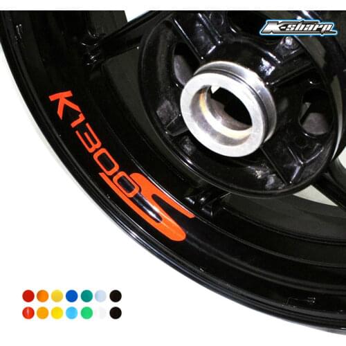 8 X CUSTOM INNER RIM DECALS WHEEL Reflective STICKERS STRIPES FIT BMW K 1300S