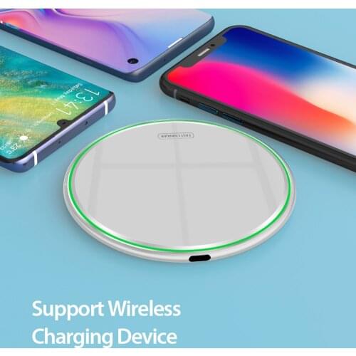 For Samsung Galaxy Z Fold2 15W QI Wireless Charger For Huawei Mate30E Pro Fast Charging Pad for Blackview BV9900E BV9600E