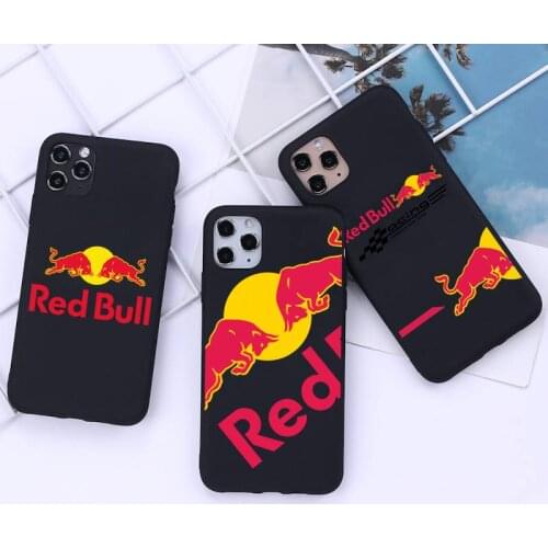 RED Energy drink B-Bull Phone Case for iphone 12 11 Pro Mini XS MAX 8 7 6 6S Plus X 5S SE 2020 XR cover