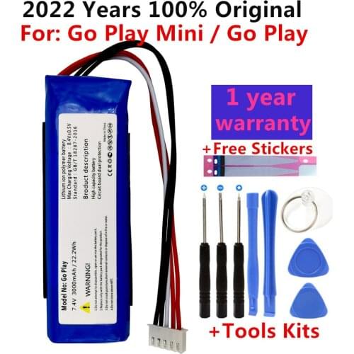Original New 3000mAh Battery CP-HK06,GSP1029102 01 for Harman/Kardon Go Play, Go Play Mini Batteries