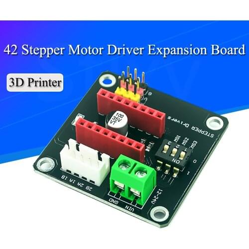 42 Stepper Motor Driver Expansion Board DRV8825 A4988 3D Printer Control Shield Module For Arduino Ramps1.4 DIY Kit