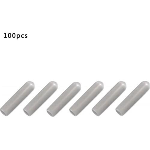 Dishwasher Cap Protective Sleeve Wire Cap Steel Tube End Protective Sleeve Rubber Cap Shelf Cap Milky White