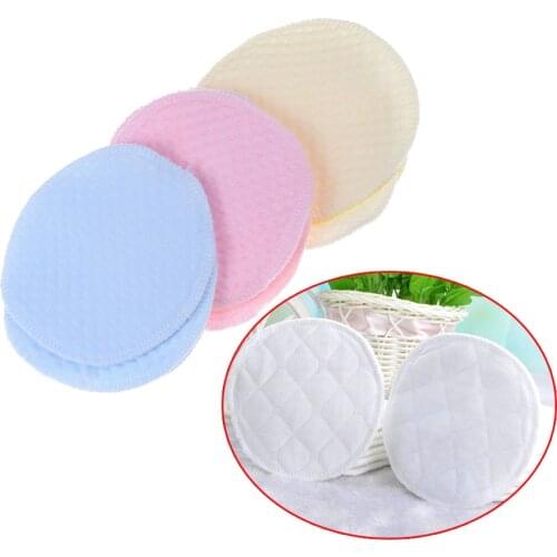 6pcs Washable Breathable Absorbency Breast Pads Anti-overflow Maternity Nursing Pad Baby Feeding Breastfeeding Mom
