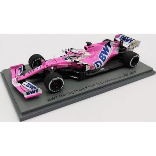 Spark 1:43 2020 Match Point Hawkenberg 70 Anniversary Grand Prix RP20 Resin Simulation Model Car