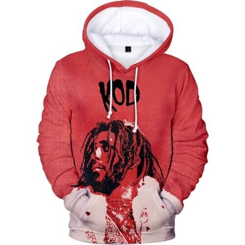 Sidno J.Cloe 3D Hoodies Men/women Sweatshirt Fashion Spring/autumn Hoodie Sweatshirts Boys/girls Casual KOD Outwear Top