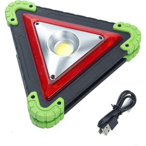 Car Fault Warning Light Emergency Breakdown Warning Triangle Red Reflective Safety Hazard Car Tripod Folded Stop Sign Reflector