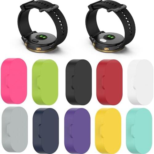 10Pcs Watch Sensor Plug Dust Proof Cover Cap Silicone Charger Port Anti Dust Plugs for Garmin Venu 2 2S Fenix 5 5S 5X