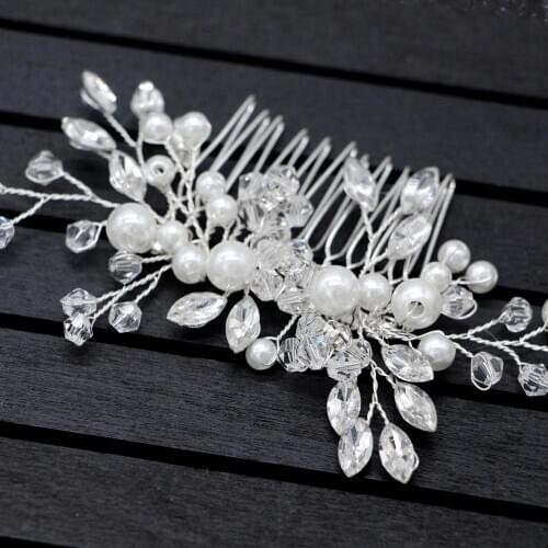 Hair Accessories Gold Tiara Fiori Elegant Bride Accessories EE502