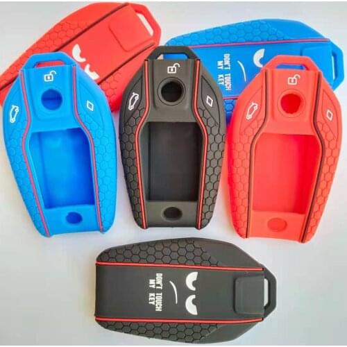 Car Smart Display Key Fob Case Cover For BMW 7 Series 740 5 Series G30 GT X3