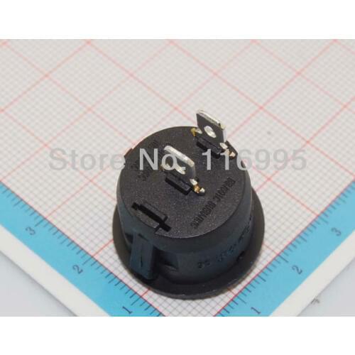 FREE SHIPPING DHL / FEDEX /UPS 1000pcs ON / OFF round Rocker Switch 250VAC 2 Connectors 2 Pin