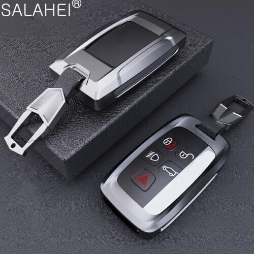Car Key Case For Land Rover A9 Range Rover Sport Evoque Freelander 2 Jaguar XE XJ XJL XF C-X16 V12 Velar Discovery 5 Sport 18 19