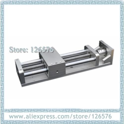 Cnc sliding table, effective stroke 400mm ball screw SFU1605 CNC Z axis Linear motion sliding table