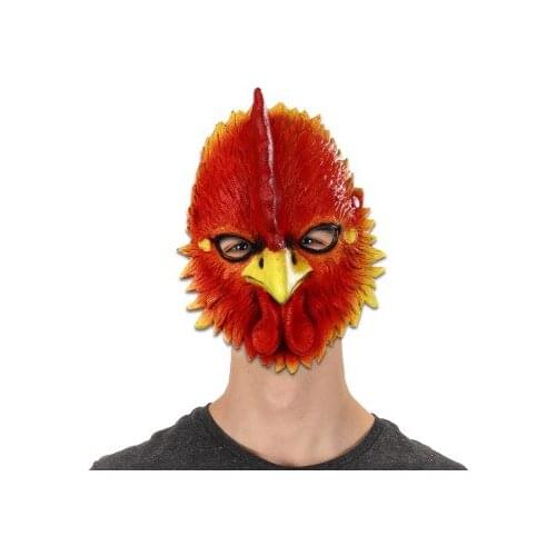 COSPTY PU FOAM ROOSTER MASK FOR PARTY DRESS