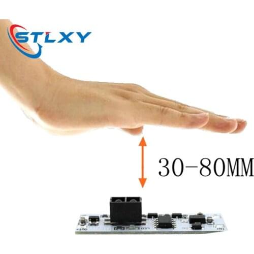 Short Distance Scan Sensor Sweep Hand Sensor Switch Module 36W 3A Constant Voltage for Auto Smart Home Compatible XK-GK-4010A