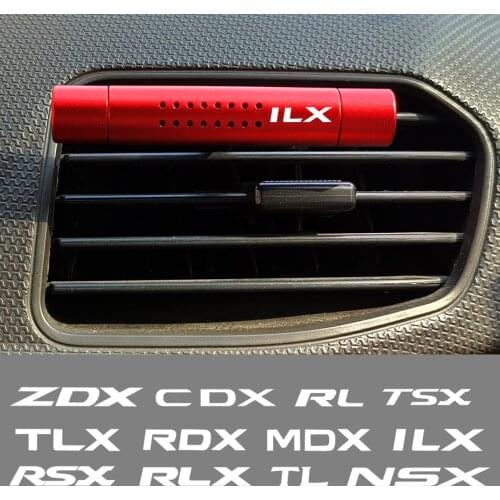 FOR Acura ILX MDX Aspec RDX TLX ZDX CDX NSX RL RLX RSX TL TSX ZDX Car Air Freshener Air Outlet Aromatherapy Clip Sticks