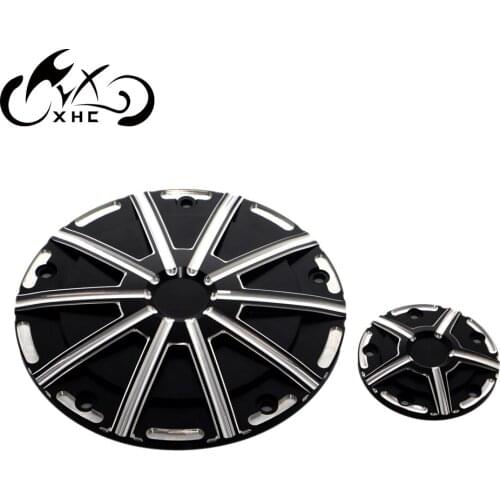 Motorcycle CNC Engine Derby Cover Timing Timer Cover For Harley Dyna Softail Touring Road King Electra Street Glide 1999-2017