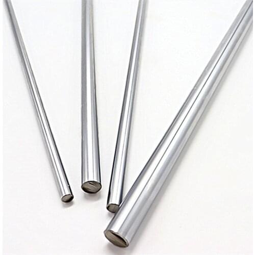1pcs 6mm 8mm 10mm 12mm 16mm linear shaft Cylinder Chrome Plated Liner Rods axis 3d printer parts L 100 150 200 250 300 350 400