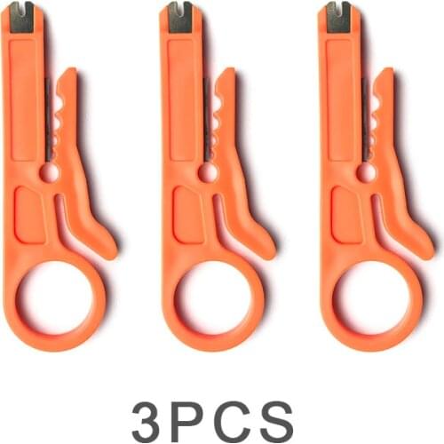 Mini Portable Wire Stripper Knife Crimper Pliers Cable Stripping Wire Cutter Crimping Tool Multi Tools Cut Line Pocket Multitool