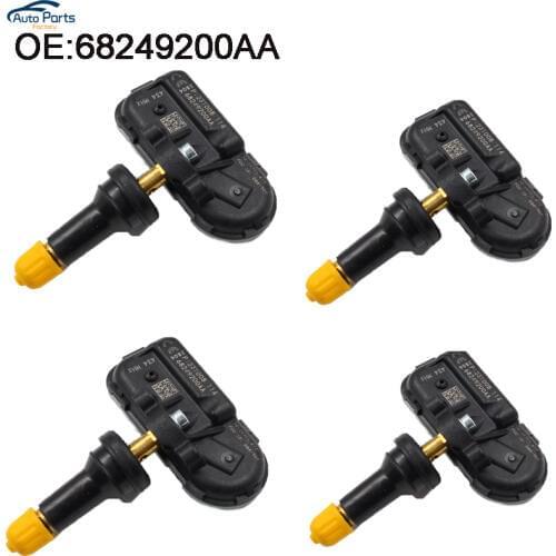 4 PCS New Tire Pressure Monitoring System Sensor Fits For 14-17 Ram 3500 68249200AA TPMS Sensor