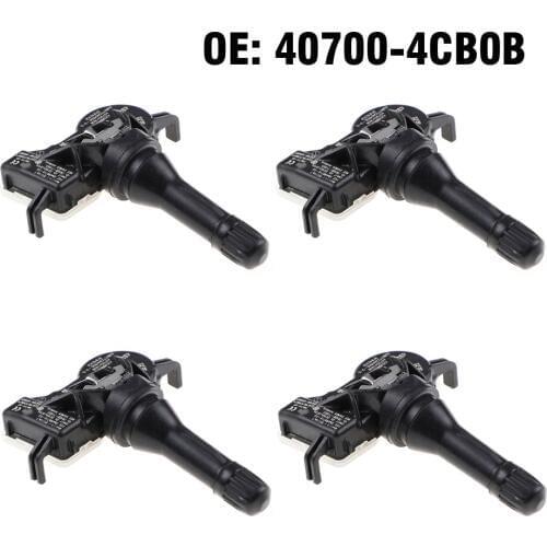 4pcs Car TPMS Tire Pressure Monitor Sensor System 407004CB0B For Nissan Armada 2016 2017 2018 Teana 2019 For Infiniti Qx50