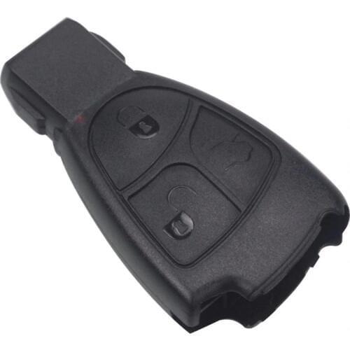 3 Buttons Replacement Remote Key Fob Case For Mercedes Benz C E Class Alarm Cover Car Key Shell