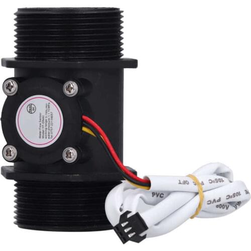 YF-DN40 Water Flow Sensor for Swimming Pool Hall Turbine Flowmeter G1.5in Hall Flow Sensor DC 3-24V