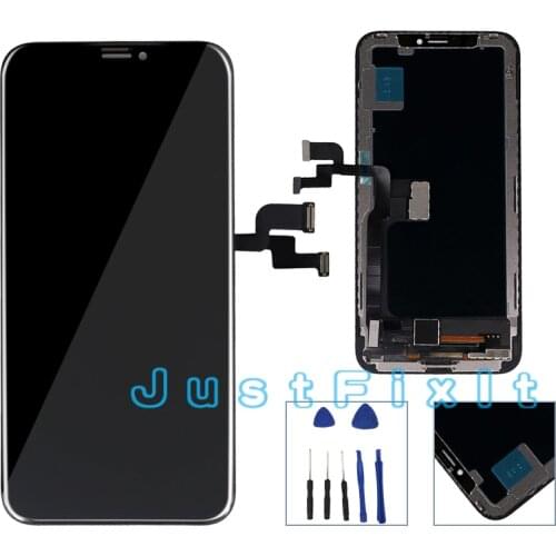 100% Tested Quality AAA TFT No Dead Pixel For IPhone X LCD Display Touch Screen 5.8 Inch Digitizer Assembly Replacement