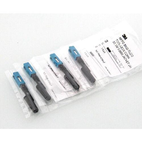 100PCS/bags Original 3M8802-TLC/3 Fiber Optic Singlemode SC Fast Connector lc fiber optic fast connector SC quick connector