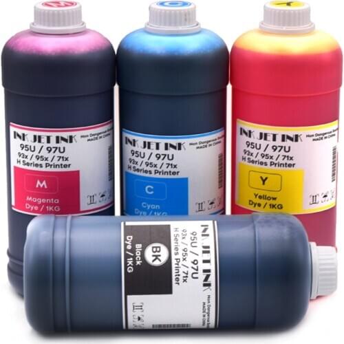 1000ml /PC HP711 Water-based Dye Ink for HP DesignJet T520 T120 Bulk Ciss System and Ink Cartridge