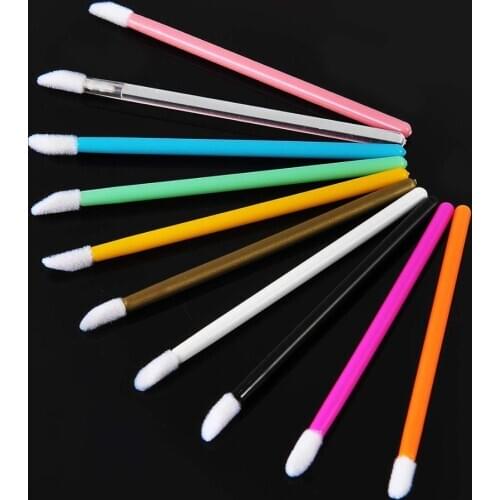 2000Pcs Disposable Lip Brushes Multi-colors Make Up Brush Lipstick Lip Gloss Wands Applicator Tool Makeup Beauty Tool Wholesale
