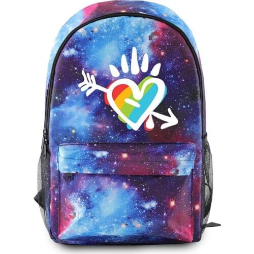 2021 Anime Kawaii LGBT Backpacks Men Women School Bags Travel Bags 3D Print Teenage Notebook Backpack
