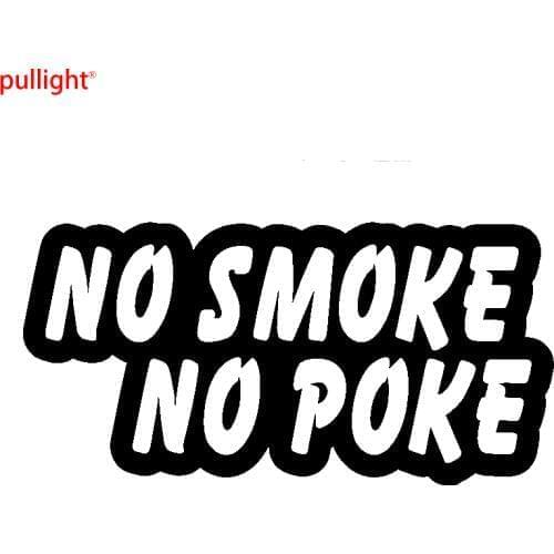 Car Styling No Smoke No Poke Car Sticker Diesel Dirty Truck 4x4 Off Road Vinyl Decal Van Motorcycle Funny
