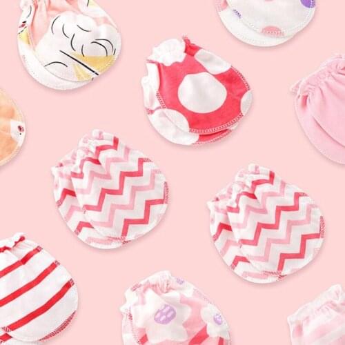 45BF Baby Soft Cotton Gloves+Hat+Foot Cover Set Newborn Mittens Socks Beanies Kit