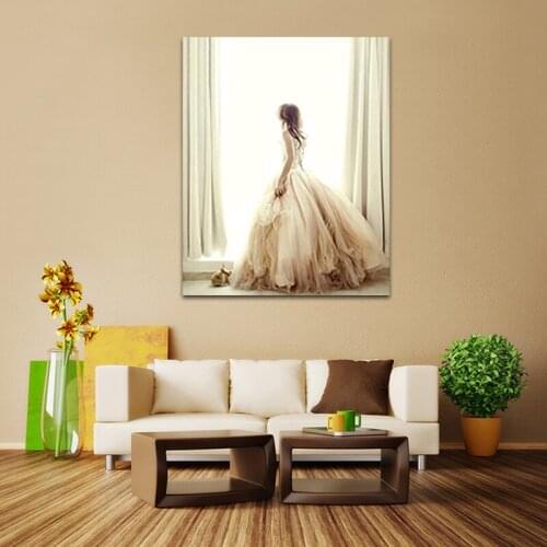 DIY colorings pictures by numbers with a view of sb.s back picture drawing Relief painting by numbers framed Home