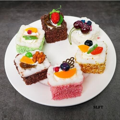 Bakery pastry baking dessert house cake shop store decoration simulation food display props artificial fake fruit cake model