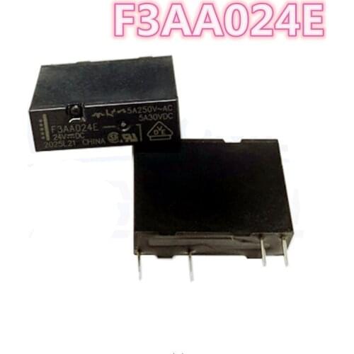 Good quality 10PCS FTR-F3AA024E-HA F3AA024E-HA FTR-F3AA024E F3AA024E 4PINS 5A 24VDC Power Relay Free shipping