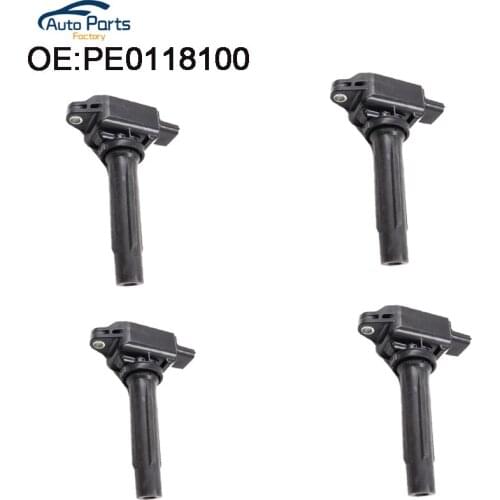 4 PCS Ignition Coil For Mazda CX-5 1.6L 2.0L (2011-) PE0118100 PE2018100/H6T61271 New
