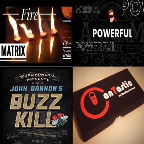 2021 Matrix Fire by Patricio Teran | Stop by Chris Congreave | Buzzkill by John Bannon | CanTastic by Maurizio Visconti - Magic