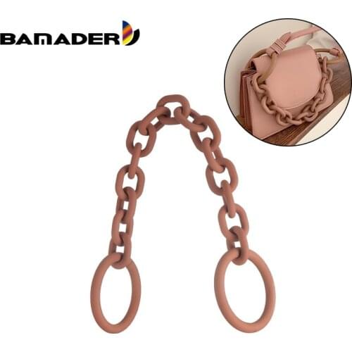 New Fashion Big Circle Buckle Resin Bag Chain o bag DIY Handbag Chain Handles for Handbags Shoulder Strap Woman Bag Accessories