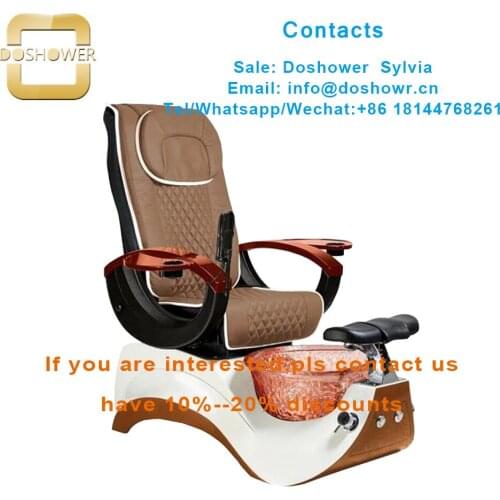 Pedicure chair sprayer head with pedicure chair package for pedicure chairs low moq