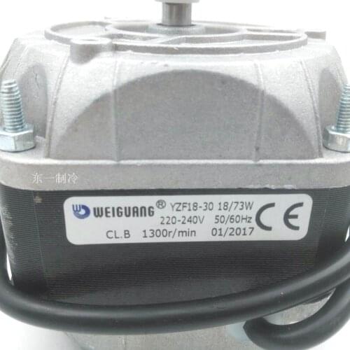 YZF18-30/freezer refrigerator freezer freezer cooling fan/73w condenser motor/shaded pole motor