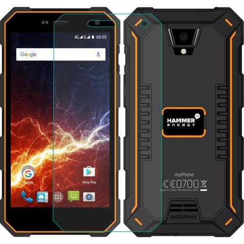 Tempered Glass For MyPhone Hammer Energy GLASS 9H 2.5D Protective Film Explosion-proof Clear LCD Screen Protector Phone cover