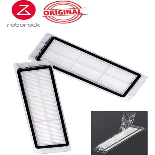 Original Robot Vacuum cleaner Parts HEPA Filter for xiaomi Mijia1/1s/Roborock S6 S6Pure S5 S5Max S4 E4 E25 Washable Dust Filters