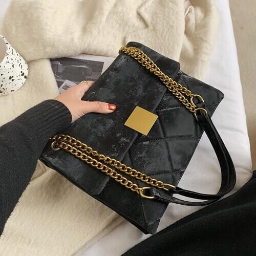 Winter Scrub Leather Small PU Crossbody Bags for Women 2021 Luxury Party Shoulder Bag Ladies Handbags and Purses Lux Clutch Bag