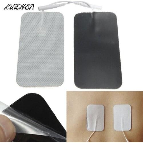 Electrode Pads For EMS Tens Machine Massager Long-Life Head Electrode Lead Wires/Cable 1Pair