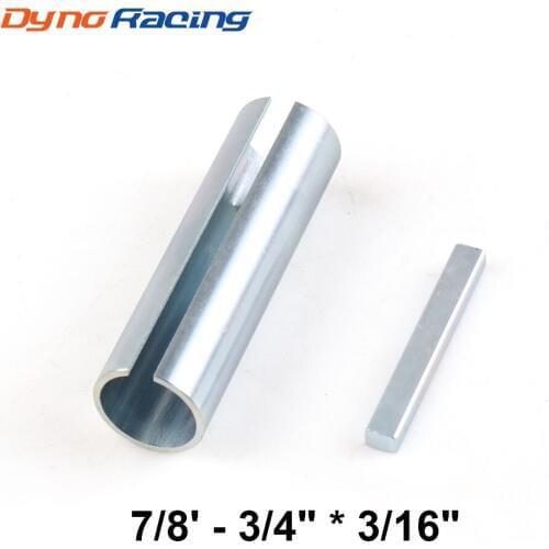 3/4" to 7/8" Shaft Adapter Pulley Bore Reducer Sleeve Bushing & Keystock