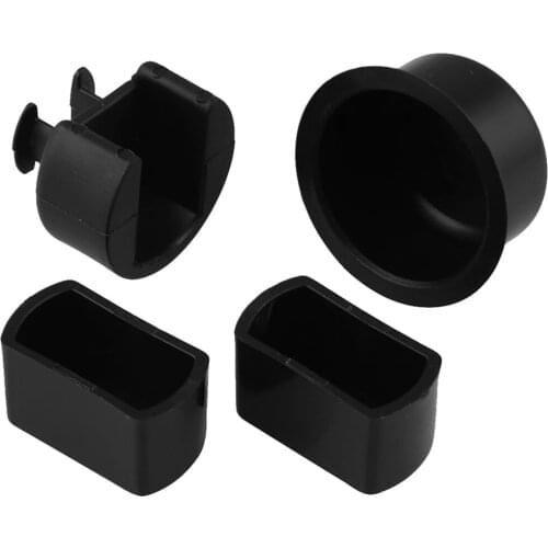 4 Pack Tailgate Hinge Bedside Insert Kit for Dodge Ram for Ford F Series Trucks