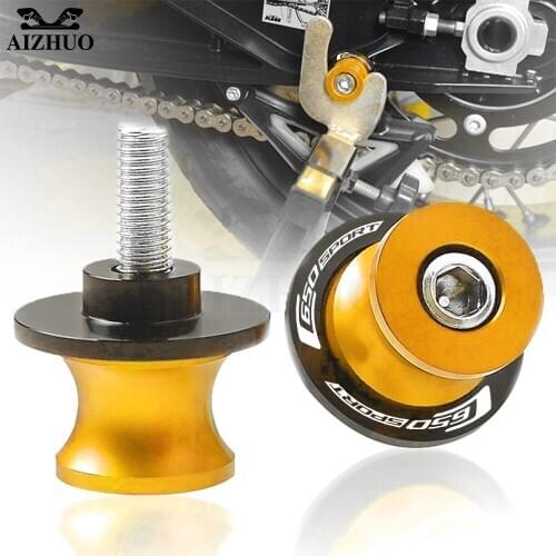8MM Motorcycle CNC Aluminum Swingarm Spool Slider Stand Screws FOR BMW C650SPORT C650 Sport 2011 2012 2013 2014 2015 2016 2017