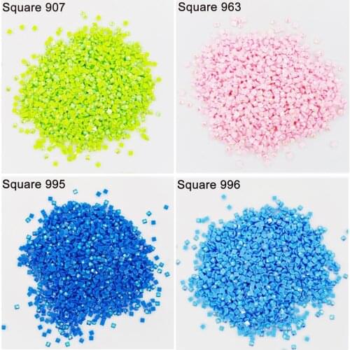 AB Square Diamond 5D Diamond Painting AB Stone Square Resin Electroplating Mosaic Gift Making Diamond Painting AB Diamond 211606